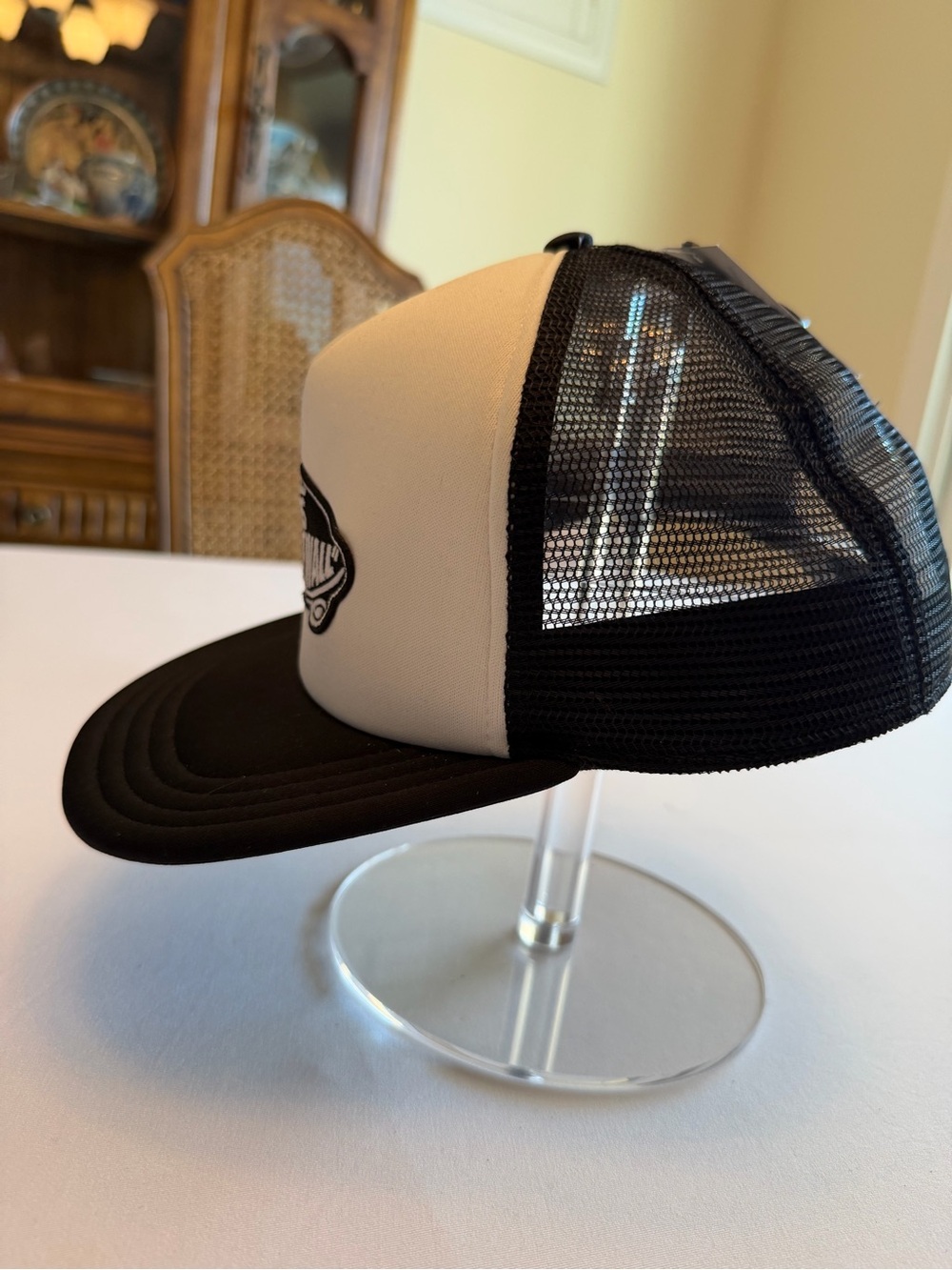 Vans Two-Tone Trucker Hat - White & Black - Picture 2 of 4